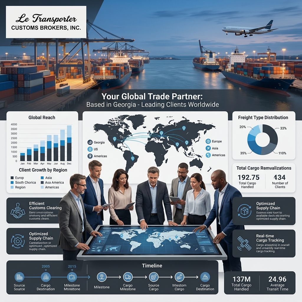 international shipping broker georgia